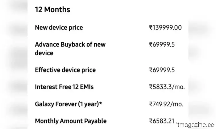 Samsung will lease you a Galaxy S26 Ultra for a year at 50% of its retail price.