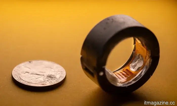 Los anillos inteligentes se centran en el corazón. Vi el futuro, y es un laboratorio que detecta sudor en tu dedo.