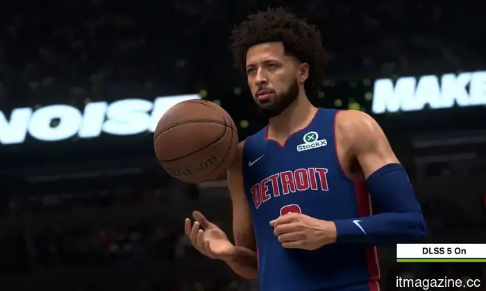 Il DLSS 5 di Nvidia sarà attivo con NBA 2K27 il 3 settembre e sembra molto più convincente.
