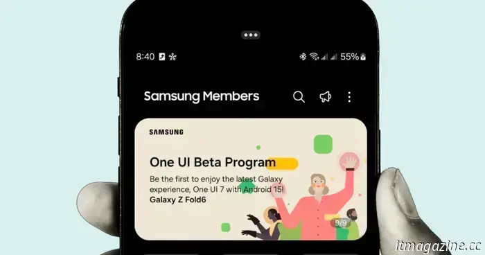 Samsung Galaxy Z Fold 6 and Flip 6 begin receiving the One UI 7 beta update.