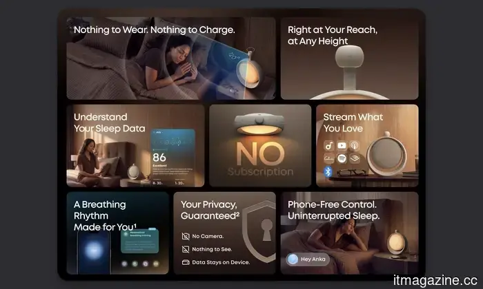 Anker's latest sleep speakers aim to improve your sleep without requiring you to wear anything.