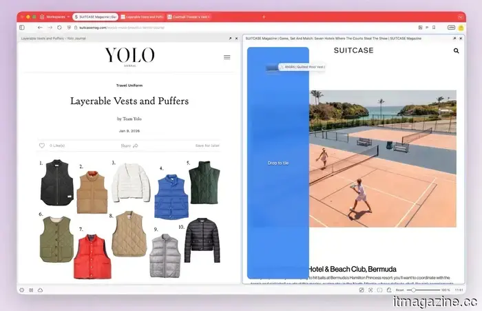 The Vivaldi browser introduces a customizable immersive mode that I wish Safari or Chrome would provide.
