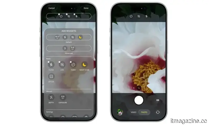 Una aplicación de cámara personalizable sigue en la mesa, pero Apple podría estar reservándola para el iPhone 18.
