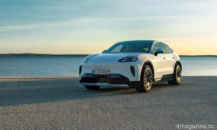 Porsche svela un Cayenne Coupe completamente elettrico con un dolce aumento di potenza