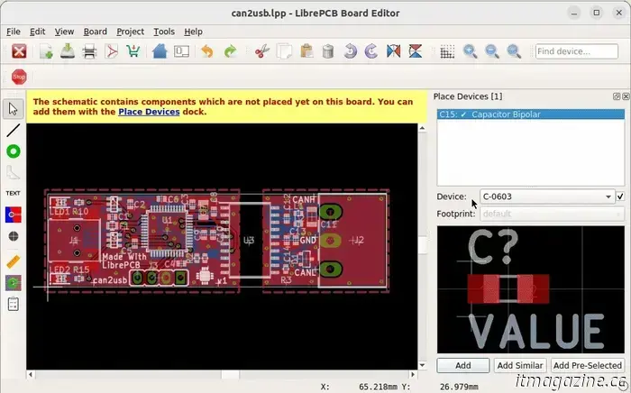 Librepcb 1.3.0: CAD para diseño de PCB