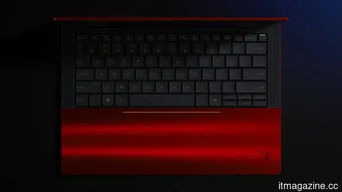 HP and Ferrari created a stunning red laptop, and I can't take my eyes off it.