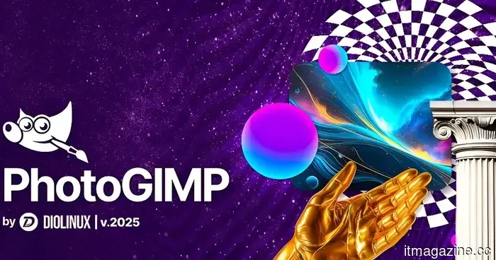 Открытый GIMP с новым интерфейсом придаёт ему знакомый вид Photoshop без высокой платы.