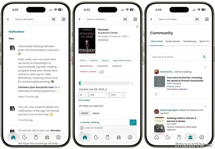 Kobo responds to Kindle's Goodreads feature by introducing automatic syncing with StoryGraph.