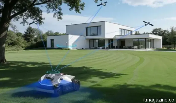 The GOKO M6 Robotic Lawn Mower Introduces Industrial Robotics into Contemporary Lawn Maintenance.