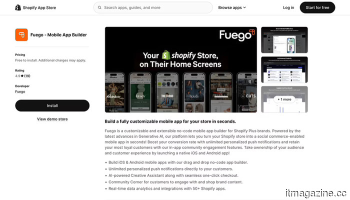 The top 10 mobile app builders for e-commerce aimed at mid-market and enterprise brands.