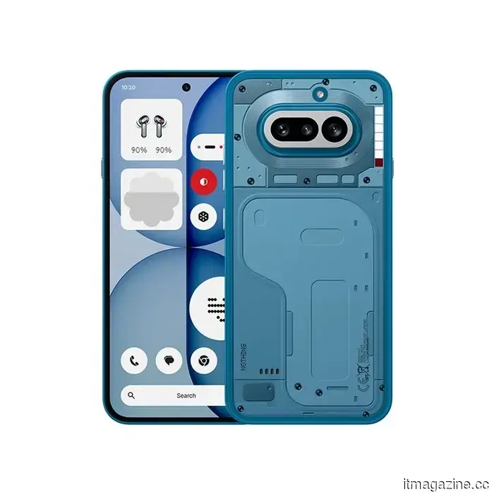 Смартфон Phone (4a) и наушники Headphone (a) от компании Nothing.