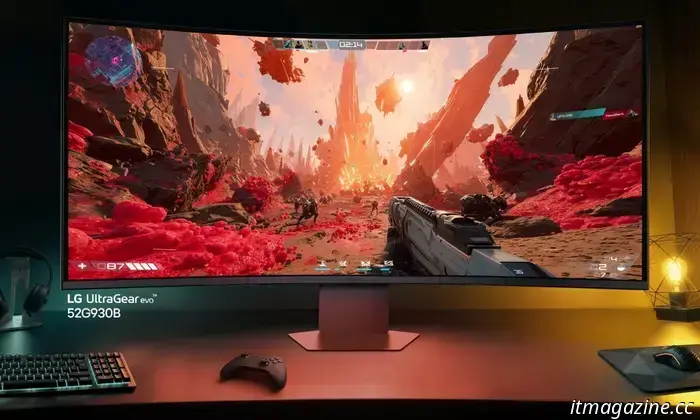 Новые мониторы LG UltraGear evo делают большой упор на высокое разрешение и масштабирование с помощью ИИ.