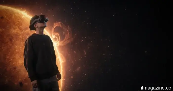 You can now explore space and look into a black hole at this virtual reality exhibit.