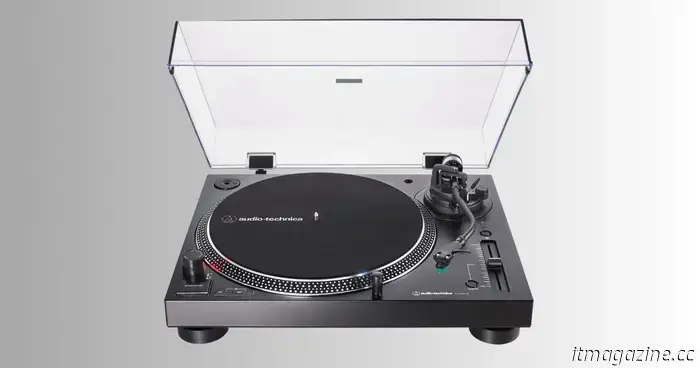 This Bluetooth-enabled Audio-Technica turntable is priced at $399 and is suitable for both vinyl and wireless audio.