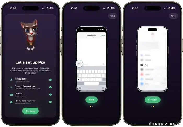 This application transforms your written and spoken messages into dynamic AI characters.