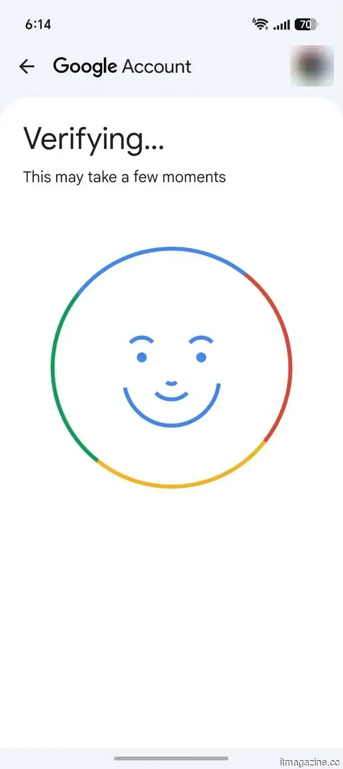 Guidelines for configuring selfie video sign-in for your Google account.