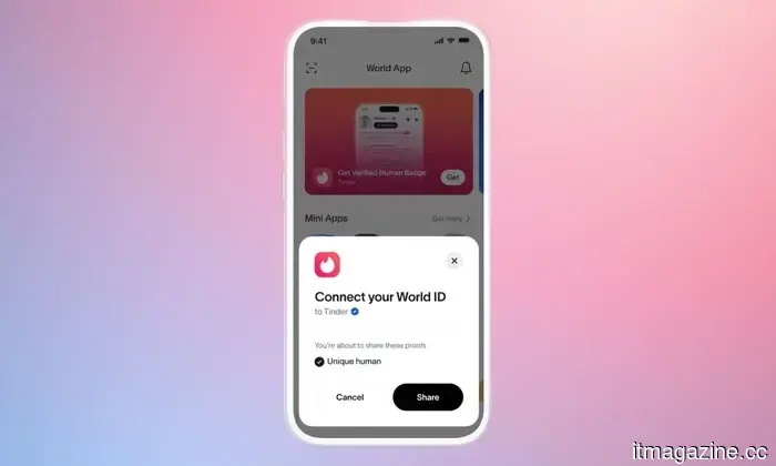Tinder quiere comprobar tu humanidad mirando dentro de un orbe. Sí, leíste bien.