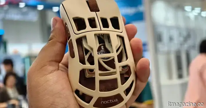 Questo mouse da gioco ha una ventola Noctua all'interno e ha finalmente una data di lancio.