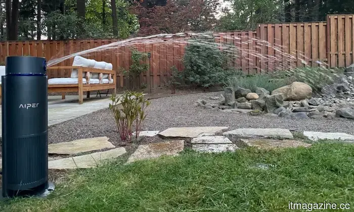 Aiper IrriSense 2 review: An intelligent sprinkler for compact lawns