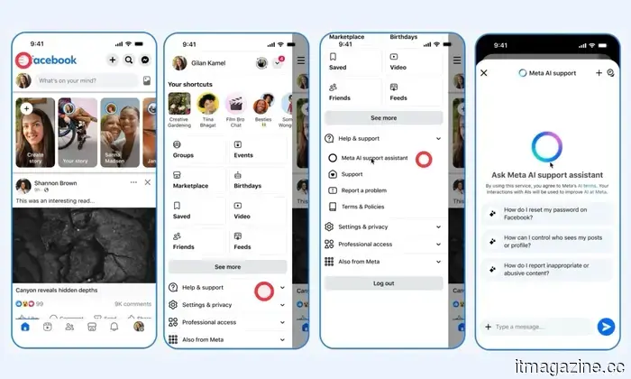 Meta AI will help with account problems on Instagram and Facebook. Let’s see if it’s effective.