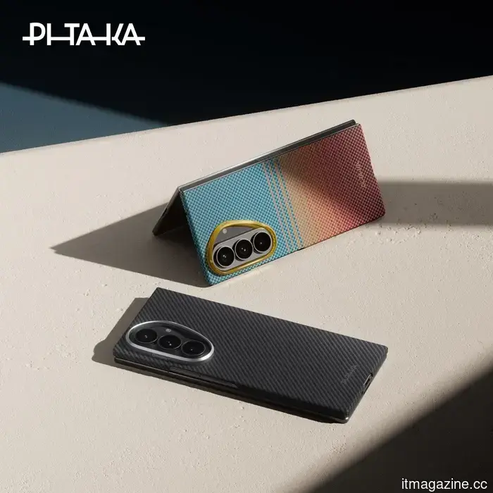Los teléfonos plegables han evolucionado. La última colección de fundas de PITAKA refleja ese cambio.