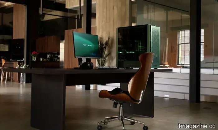 Forget RGB lighting; Aston Martin’s gaming PC is designed with a Monaco aesthetic.