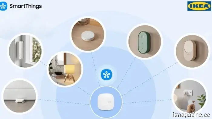 Samsung SmartThings and IKEA introduce direct Matter integration with $6 smart bulbs, eliminating the need for an additional hub.