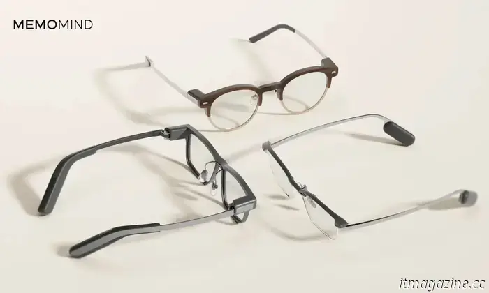 Gli occhiali AI MemoMind sono progettati per assomigliare ai tuoi occhiali, non a un gadget.