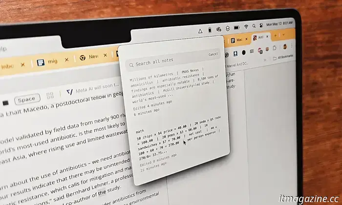 Ho provato un scrat 5 scratchpad app per il Mac. Non tornerò mai alle note di Apple