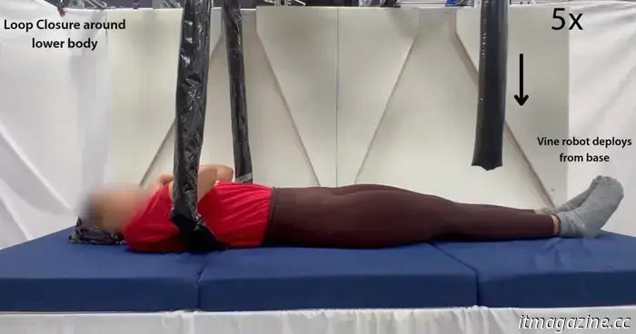 Этот удивительный робот в форме лианы может стать большим подспорьем для работников по уходу.