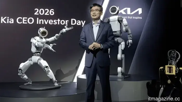 Kia reduces its EV target, announces an electric pickup, and intends to deploy Atlas robots in its factories in Georgia.