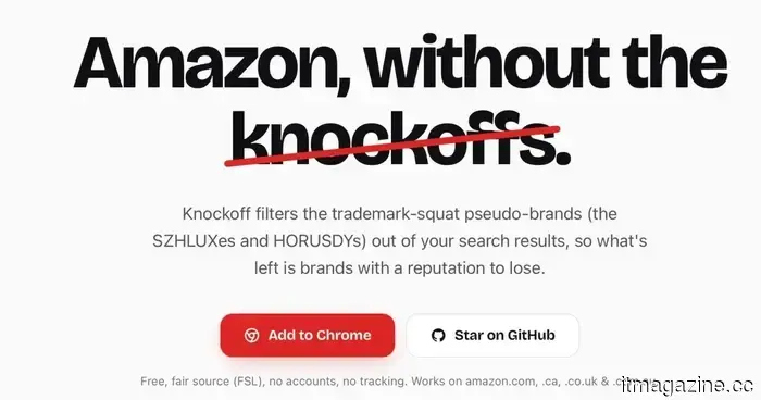 Amazon is rife with imitators and dubious brands. This Chrome extension helps you steer clear of them.