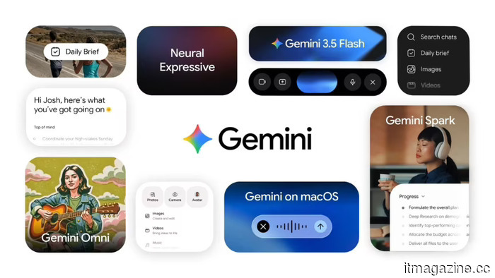 At I/O 2026, Google Gemini introduces the Daily Brief and a redesign of Neural Expressive.