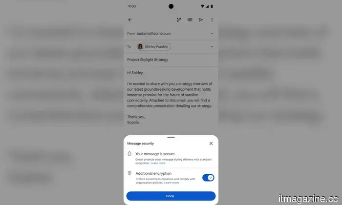 Gmail mobile ottiene la crittografia end-to-end per proteggere le tue email da sguardi indiscreti