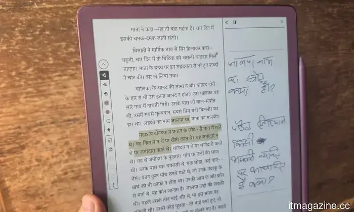 Amazon Kindle Scribe Colorsoft review: An upscale experience for digital note-taking.
