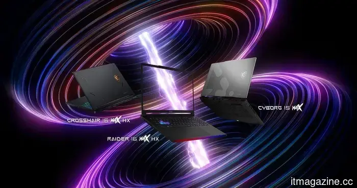 MSI introduces a wide range of laptops featuring up to RTX 5090 graphics and Intel Arrow Lake processors.