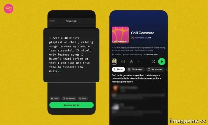 YouTube Music ahora puede convertir tus pensamientos en una lista de reproducción personalizada.