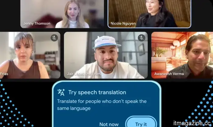 Google Meet en móvil finalmente incorpora la traducción de voz