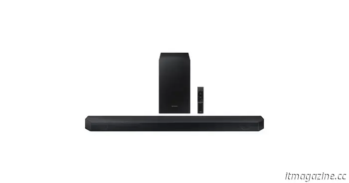 Obtén esta increíble barra de sonido Samsung por menos de under 300