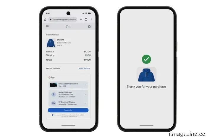 Google simplifies online payment processes, which may pose challenges for impulse buyers.