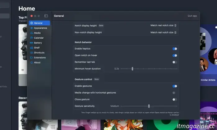 Я не фанат MacBook notch, поэтому превратил его в центр активного отдыха