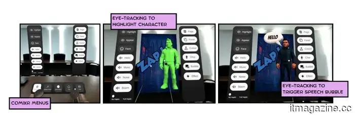 XR could bring webtoons from your phone into your physical space.