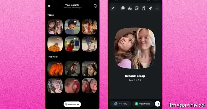 Новый инструмент Instants в Instagram является наглым плагиатом Snapchat и BeReal, но, по крайней мере, он сохраняет реальность.