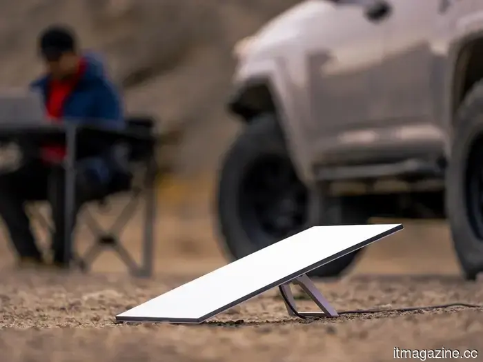 Starlink Mini could potentially eliminate the need for a wired connection with its battery-operated dish.
