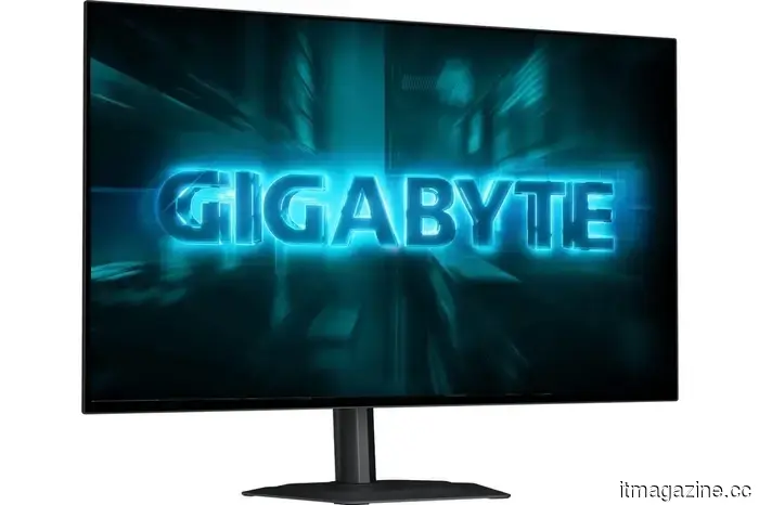 GIGABYTE радует игроков новым монитором с технологией WOLED.