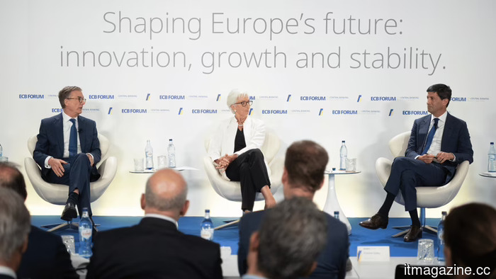 AI's aspirations and concerns dominate the major central bank conference worldwide.