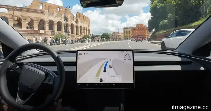 The latest Tesla FSD update includes a new feature that showcases a preview of your vehicle's parking strategy.