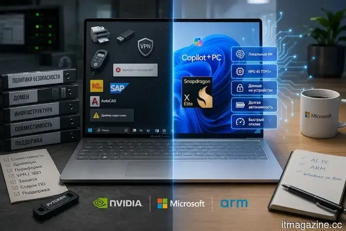 Новая эпоха ПК или старая проблема Windows на Arm.