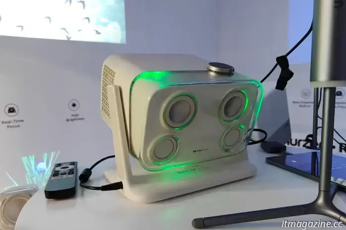 Новые умные портативные проекторы Aurzen позволяют наслаждаться развлечениями где бы вы ни были.