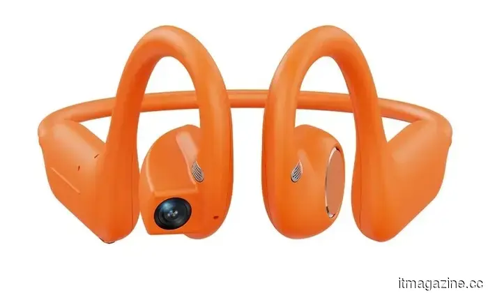 La nueva AirCam de Rollme coloca una cámara en tus auriculares por menos de $80.